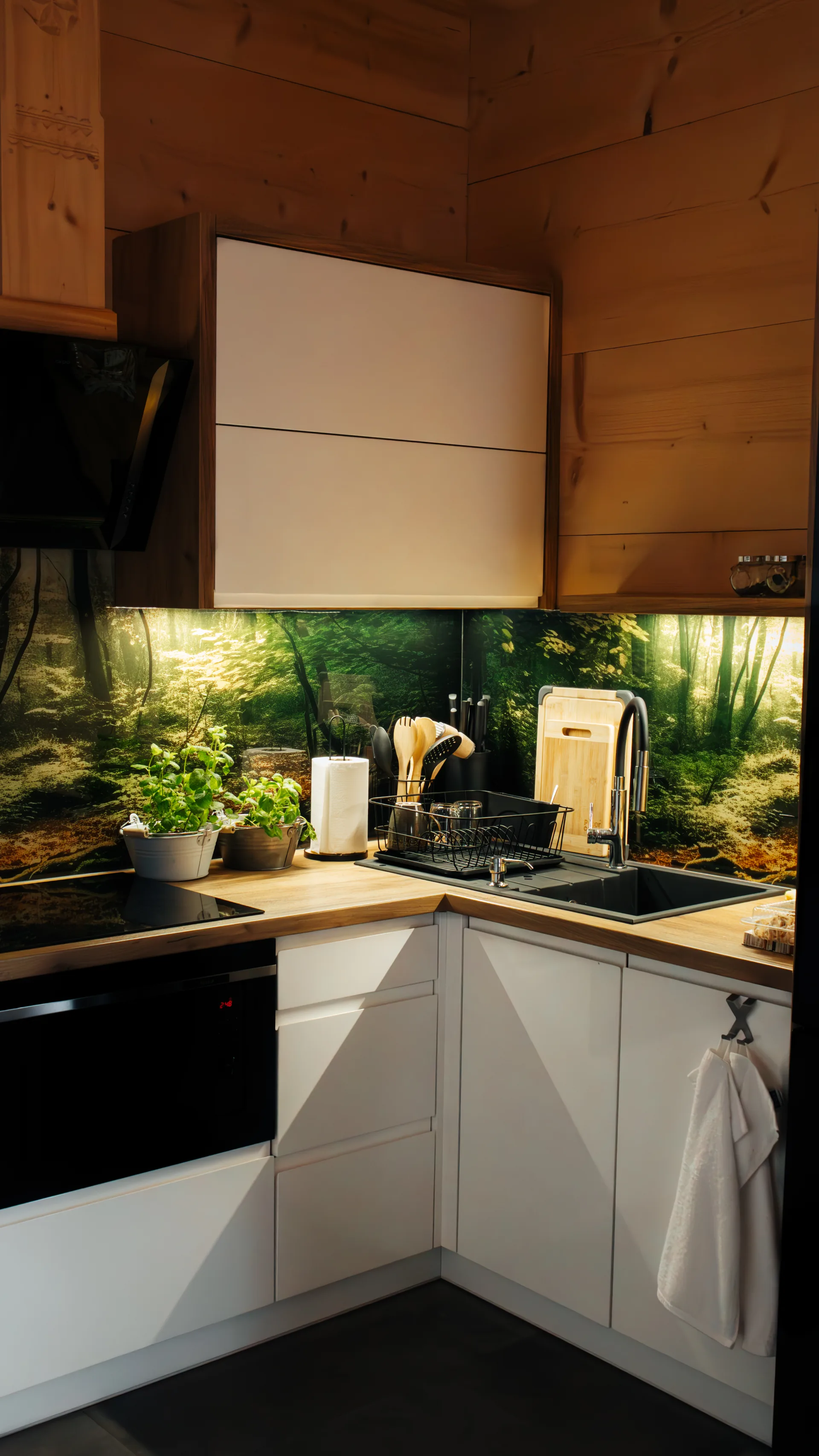 Kuchnia — blat i sprzęty