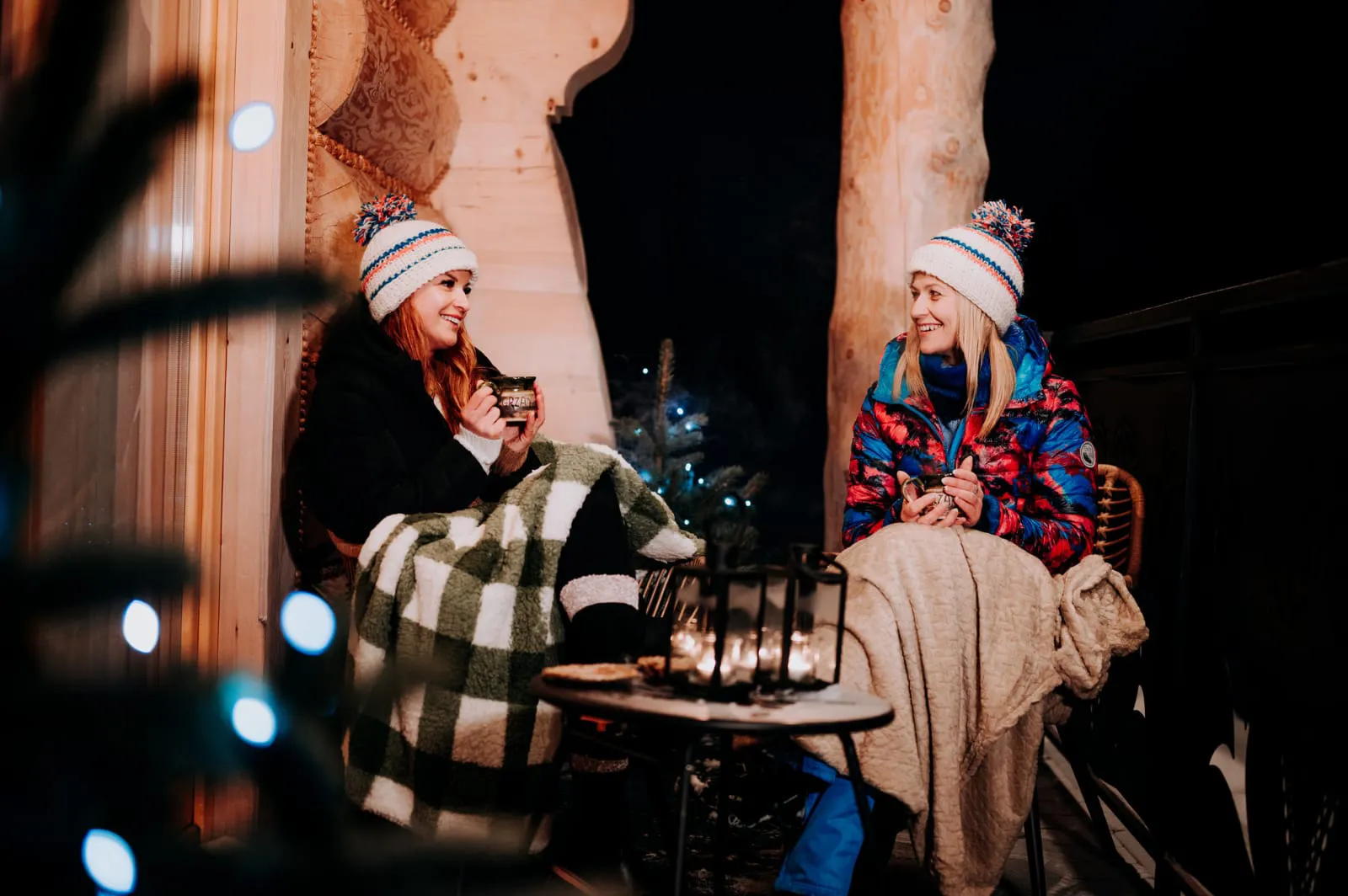 Taras z widokiem na panoramę Tatr